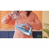Philips Steam Iron 2600W 300ml, 220g Steam Boost, Quick Calc Release and SteamGlide Plus Soleplate, 7000 Series Blue DST7011