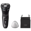 Philips Electric Cordless Shaver, 5D Pivot & Flex Heads, PowerCut Blades, Anti-Corrosion Shaving System, Shave Wet & Dry 3000X Series Grey S3244