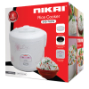 Nikai Rice Cooker 1.8L Keep Warm Function Teflon Coated Inner Pot 762W NR674N3 Plastic Steamer Double Thermostat Control Detachable Power Cord