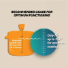 Pigeon Pressure Cooker 10l Deluxe Outer Lid Aluminium Sap 105 - Ergonomic Sturdy Handle Thermal Efficiency Special Alloy Safety Plug