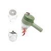 Handheld Mini Electric Food Chopper 4in1 Vegetable Cutter, Chopper, Food Slicer