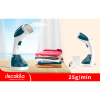 Decakila Garment Steamer 1500W Handle Portable and Foldable Handheld Garment Steamer, Fast Heat-up, Steam Iron Fabric Wrinkle Remover KEEN003W