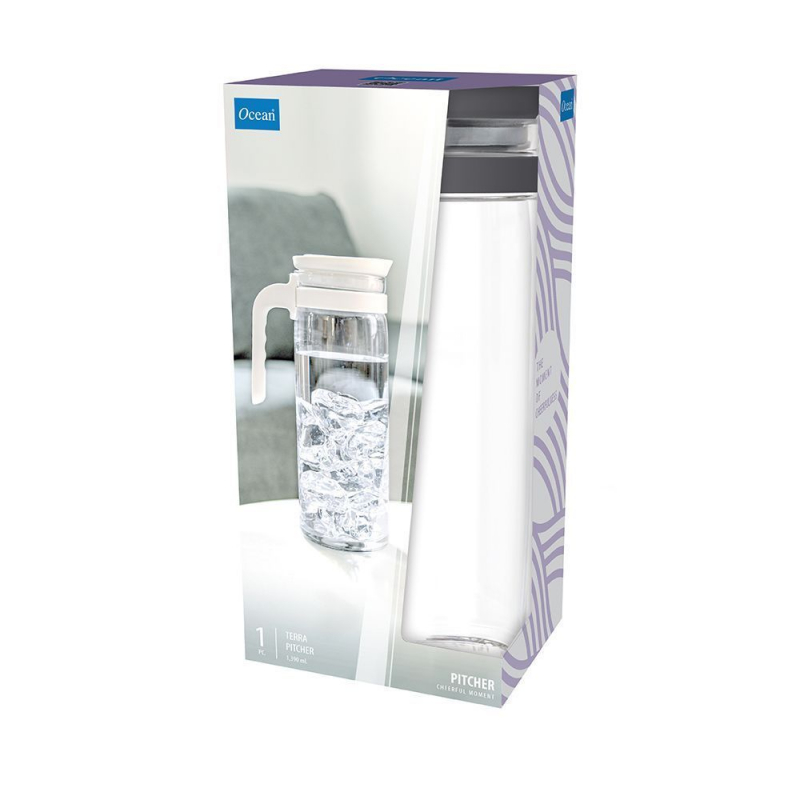 Ocean Jug Terra Pitcher Atlantic Blue 1390Ml Serve Pitcher 3B2434901G0002