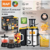 RAF Food Processor 4in1 400W 1.5L Multifunctional Plastic Jar Juicer, Blender, Chopper, Grinder with Full Copper Motor, Low Noise, Smooth Operation R.2806