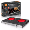 RAF Infrared Cooker Double 3500W + 3500W Touch Control Cooking Stove Heating Radiant, Large Firepower, Pattern Cooking, Simple Operation R.8088