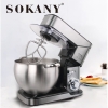 Sokany Electric Stand Mixer 2000W 10L 6 Speed + Pulse 3 Attachments SC-623