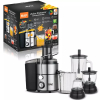 RAF Food Processor 4in1 400W 1.5L Multifunctional Plastic Jar Juicer, Blender, Chopper, Grinder with Full Copper Motor, Low Noise, Smooth Operation R.2806