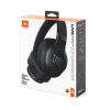JBL Bluetooth Headphones Noise Cancelling Black, Handsfree Call, Multi-Point Connections, 27 hrs Battery Life, Detachable Audio cable LIVE 770NB BK