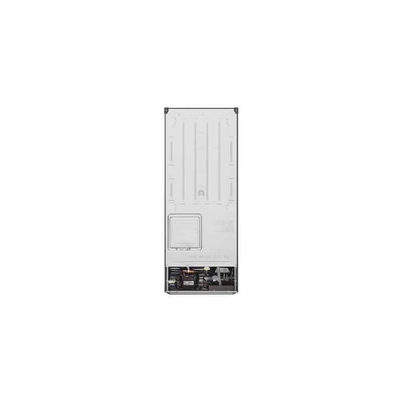 Lg Refrigerator 217L Double Door Top Freezer Linear Cooling, Door Cooling, Multi Air Flow, Smart Inverter Compressor Platinum Silver Gv B212Plgb