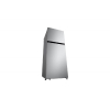 LG Refrigerator 217L Double Door Top Freezer Linear Cooling, Door Cooling, Multi Air Flow, Smart Inverter Compressor Platinum Silver GV B212PLGB