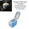 Electric Cooler and Warmer Dual Use Car Refrigerator Portable Mini Fridge 12V DC Power Supply, 7.5 Liter / 12 Cans