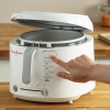 Moulinex Deep Fryer 1kg/1.8L Capacity 1470W Adjustable Thermostat White AF203127