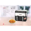 Nikai Airfryer 4lx2 Digital Double Decker 2460w NAF282dX Detachable Frying Control Basket Digital Screen With Separate Temperature Settings