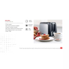 Nikai Toaster 2 Slice Browning Control 750W NBT555S1 Stainless Steel Panel On Plastic Housing With Cancel, Defrost And Reheat Functions Detachable Drip Tray