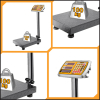 Ingco Rechargeable Digital Platform Scale 100kg with LED Display, 20g Graduation HESA31003