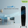 Symphony Tower Air Cooler 40L with Magnetic Full Function Remote DIET 3D 40i