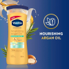 Vaseline Nourishing Body Lotion Argan Oil 400ml - Set of 3 Pcs