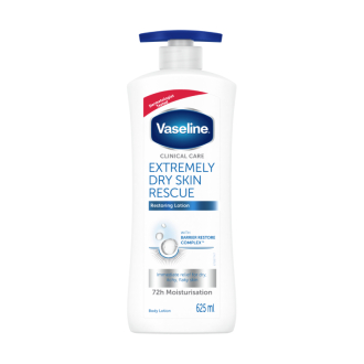 Vaseline Clinical Care Body Lotion Extremely Dry Skin Rescue 625ml (Pack of 3pcs)