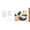 Nikai Sandwich Toaster 2 Slice 3 In 1 Waffle Grill And Sandwich 750W NGT323D Non Stick Coating Plates Cool Touch Housing Detachable Plates With Light Indicator