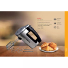 Nikai Hand Mixer 6 Speeds With Turbo Function 300W NH300S 2 Beaters For Eggs And Cream And 2 Hooks For Mixing Dough