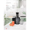 Nikai Juicer Extractor Metal Handle 800W NJ9600 2 Speed With Pulse Function With Steel Filter Basket Overheat Protector Powerful Turo Motor