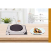 Nikai Hot Plate 188MM Single Steel Body 1500W NKTOE4N2 Overheat Protection System Power Indicator Light Adjustable Thermostat Control