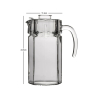 Luminarc Octime Jug 1.6L with Lid N1104