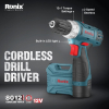 Ronix Cordless Screwdriver Li-Ion 2 Batteries 12V 8012
