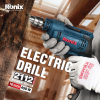Ronix Electric Corded Drill, 450W, 220V, 10mm, Keyed Chuck - 2112