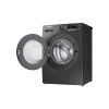 Samsung Washing Machine 7kg Front Load, Digital Inverter Technology, DIiamond Drum, Quick Wash, Eco Bibble,  Energy Saving, Hygiene Steam, Silver WW70T4020CX/NQ