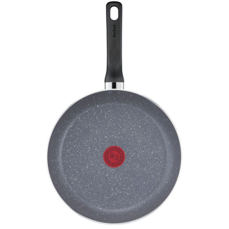 Tefal Natura Frypan 28cm Non Electric B2260695 aluminium material heat indicator thermo signal stone effect coating