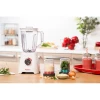 Moulinex Blender 2l Plastic Jug with Mini Chopper Blend Force 600w Lm422127 - 2 Plastic Jars Removable Blades Smart Lock Technology 2 Speeds With Pulse