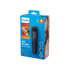 Philips Face Trimmer 6in1 Multigroom Series 3000, Rechargeable, Precise Beard Styler, DualCut Precision Trimmer, Nasal Hair Trimmer, Detail Shaver Attachment, Fully Washable MG3710