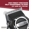 Wahl Corded Hair Clipper Elitepro Kit with Powerful and Durable Motor, Secure-Fit Premium Guide Combs 79602-027