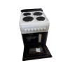 Westpoint Cooker 50x55, 4 Electric Plates, Electric Oven with Grill Glass Lid WCER5504E0