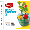 Pigeon Handy Chopper 4 in 1 Fruit and Vegetables 3 Blades 650ml Sturdy 3-Blade Design 14298-M