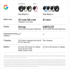 Google Pixel Watch 3 Wi-Fi 41mm - Silver with Porcelain Active Band