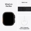 Apple Watch Ultra 3 49mm Black Titanium Case GPS + Cellular Black Alpine Loop
