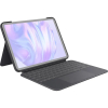 Apple 11" iPad Pro M4 Chip Kit with Logitech Combo Touch Keyboard Case Standard Glass, 256GB, Wi-Fi Only, Space Black