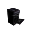 Westpoint Cooker 50x55cm, 2 Gas Burners, 2 Electric Plates with Electric Oven & Grill Black WCER5522E0N