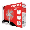 Nikai Stand Fan 16 inch Padestal Fan W/remote 45w NPF1634RT 7.5 Hours Timer High Performance Copper Motor 3 Speeds Low, Medium And High