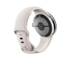 Google Pixel Watch 4 Wi-Fi 41mm - Polished Silver with Porcelain Active Band