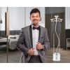 Nikai Garment Steamer 2L Tank Suit Hanger 2000W NGS892AB Overheat Protection 10 Steam Levels Double Aluminum Poles