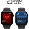 Apple Watch Series 11 46mm Jet Black Aluminium Case GPS Sport Band
