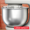 Moulinex Kitchen Machine 800W, 4.8L Stainless Steel Bowl, Multi-Speed Settings, Durable Build  Model QA160127