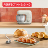 Moulinex Kitchen Machine 800W, 4.8L Stainless Steel Bowl, Multi-Speed Settings, Durable Build  Model QA160127