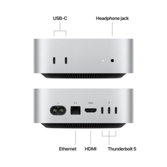 Apple Mac Mini M4 Pro 24GB/1TB 12 Core CPU & 16 Core GPU - Silver