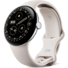 Google Pixel Watch 4 Wi-Fi 45mm - Polished Silver Aluminum with Porcelain Active Band