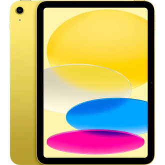 Apple 10.9" iPad 10th Gen, 256GB, Wi-Fi Only, Yellow
