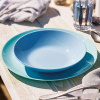 Luminarc Diwali Soup Plate 20cm Light Blue P2021 (Pack of 6Pcs)